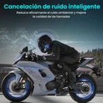 Intercomunicador Bluetooth V12 con luces RGB - Garantiza seguridad y comunicación manos libres - Imagen 2