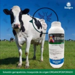 Set x2 Baño Garrapaticida Bovino Ethion 83% 1 Litro - Elimina garrapatas y moscas