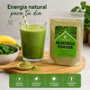 Set x3 Polvo de Moringa Orgánica 100 Gr - Refuerza defensas y aporta vitalidad