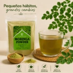 Set x3 Polvo de Moringa Orgánica 100 Gr - Refuerza defensas y aporta vitalidad - Imagen 2