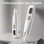 Afeitadora eléctrica silenciosa para perros y gatos - Corta el pelo de tu mascota sin dolor ni estrés