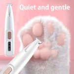 Afeitadora eléctrica silenciosa para perros y gatos - Corta el pelo de tu mascota sin dolor ni estrés - Imagen 2