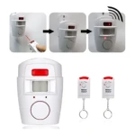 Alarma con Sensor de Movimiento PIR y Control Remoto - Disuade intrusos activando una alerta sonora de 105dB - Imagen 4