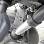 Barra estabilizadora NS 200 de acero inoxidable - protege la parte frontal de tu motocicleta - Imagen 5