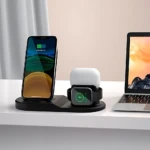 Base H10 Cargador Inalámbrico 3 en 1 para iPhone y Apple Watch - Organiza tu espacio de carga sin cables - Imagen 2
