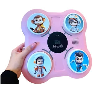 Boxeo Electrónico Infantil con Guantes Interactivos - Entrena reflejos y coordinación motora de forma divertida