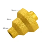 Broca Diamantada de 3 Niveles para Amoladora - Perfora concreto y ladrillo con precisión - Imagen 2