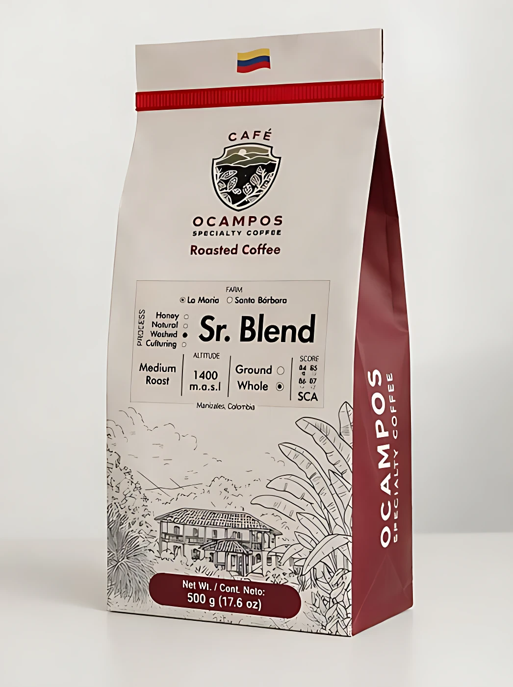 Café Colombiano de Especialidad Tipo Exportación - Brinda sabor suave y balance