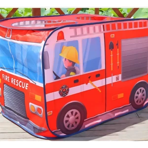 Carpas Camión de Bomberos Casita - Ofrece espacio seguro para juego imaginativo