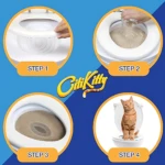 Kit Citikitty entrenamiento gato sin arena - Ahorra espacio y elimina el gasto mensual en arena
