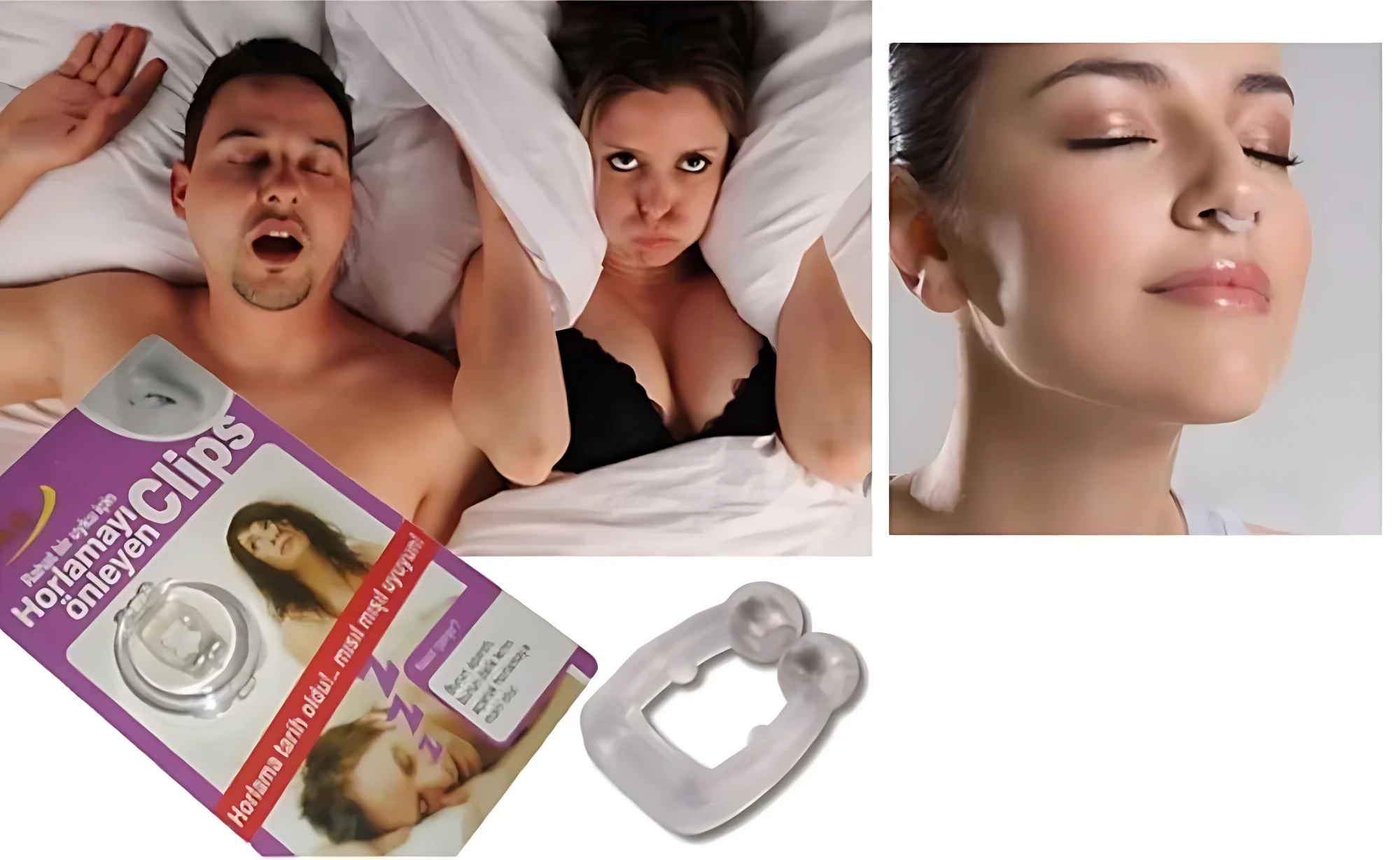 Set x3 Dilatador Nasal Magnético Antirronquidos - Abre vías aéreas y mejora el sueño