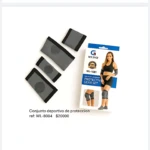 Conjunto protección rodillas y codos WILSNQ acolchado - Protege articulaciones durante entrenamiento intenso - Imagen 3