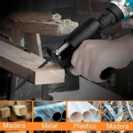 Adaptador Taladro a Sierra Caladora con Guía de Profundidad - Realiza cortes precisos en madera y metal - Imagen 4