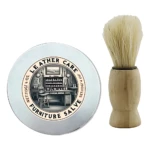 Crema Renovadora de Cuero y Madera Restauradora de Brillo - Protege y revitaliza muebles clásicos sin químicos agresivos - Imagen 2