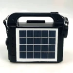 Parlante Radio Multibanda con Panel Solar y Antena Telescópica - Disfruta de música clara y radio sin interrupciones en cualquier lugar