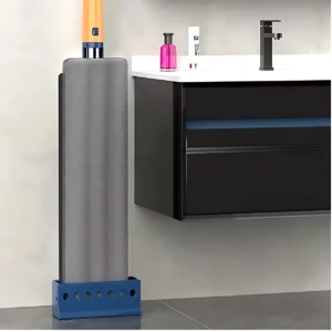 Fregona Plana con Giro Automático y Peine Antipelos - Limpia suelos sin esfuerzo y elimina pelos de mascotas
