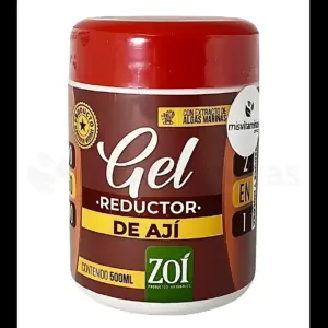 Gel Reductor Corporal de Ají y Algas Marinas - Quema grasa y tonifica la figura