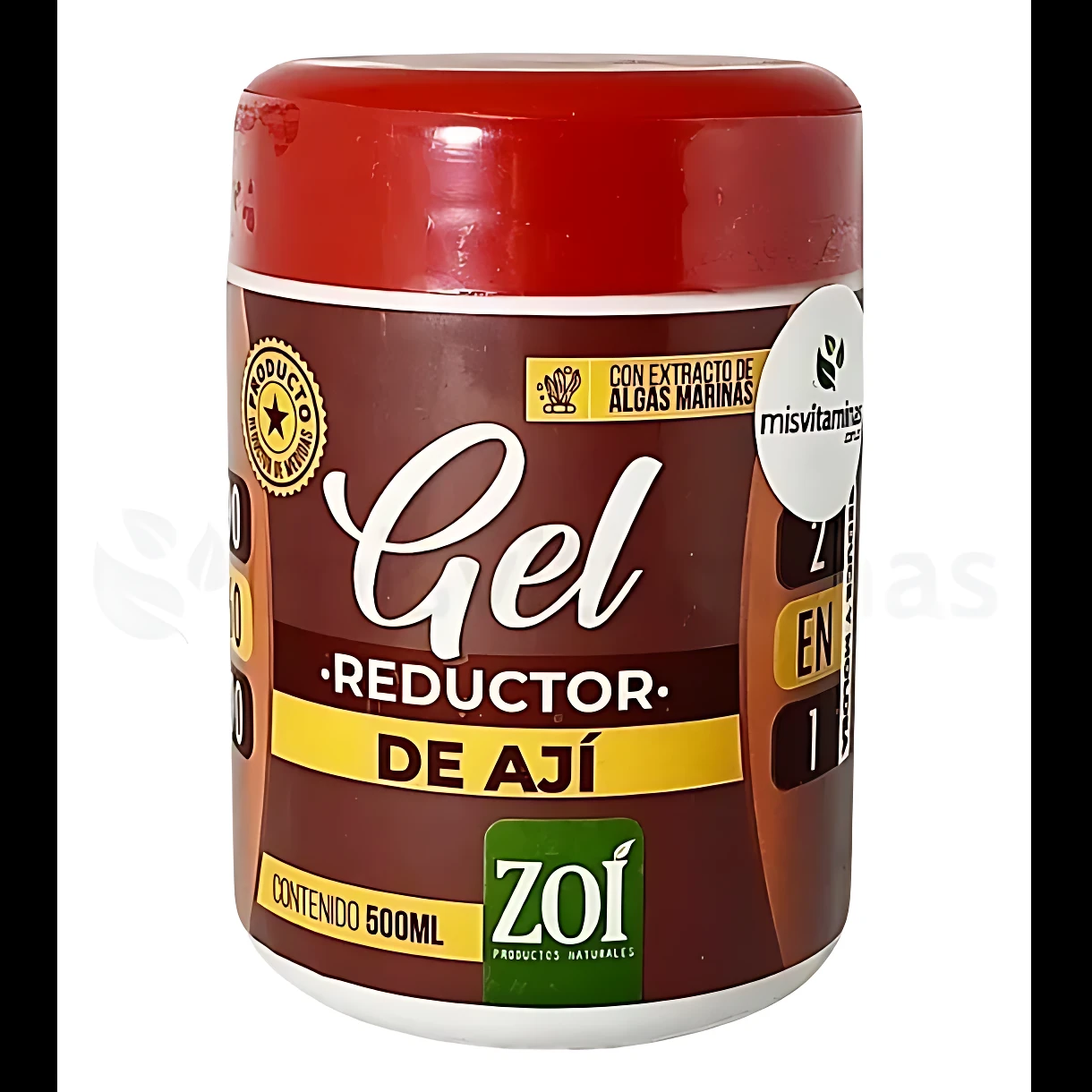 Gel Reductor Corporal de Ají y Algas Marinas - Quema grasa y tonifica la figura