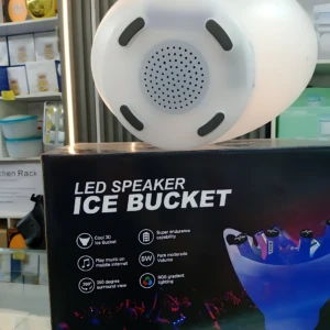 Hielera Parlante 360 con Bluetooth y luces RGB - Disfruta de música envolvente y bebidas frías en un solo dispositivo