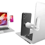Soporte magnético para celular sin cables - Organiza tu espacio de trabajo manteniendo el teléfono visible - Imagen 4