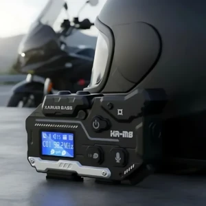 Intercomunicador Bluetooth KRM8 para motos - Habla y escucha música sin soltar el manubrio