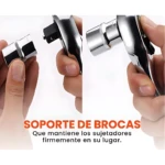 Juego de Copas y Ratchet 1/2 con 20 Piezas - Facilita el mantenimiento automotriz y reparaciones generales - Imagen 3
