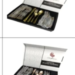 Juego de Cubiertos de Acero Inoxidable con Estuche Organizador - Facilita el orden en tu mesa y cajón - Imagen 2