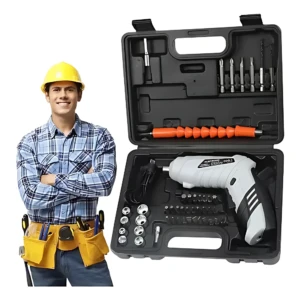 Destornillador inalámbrico recargable de 1800 RPM - Ahorra tiempo y esfuerzo en reparaciones y montaje