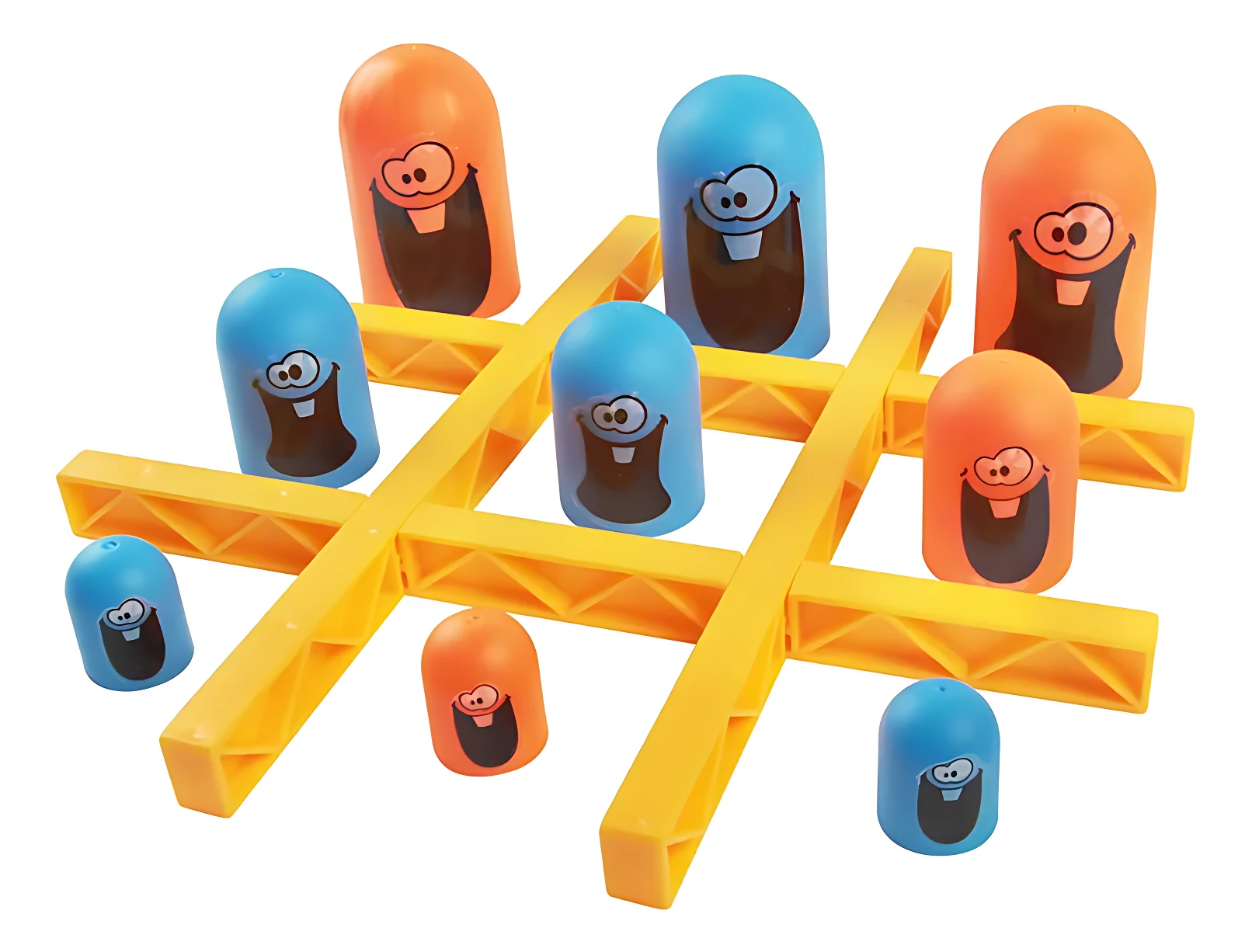 Juego de Mesa Gobble Triqui para dos jugadores - Entrena la mente y la agilidad con estrategia