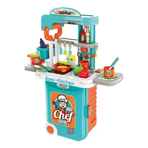 Maleta de Chef con 28 piezas - Estimula la creatividad y motricidad fina de tus hijos