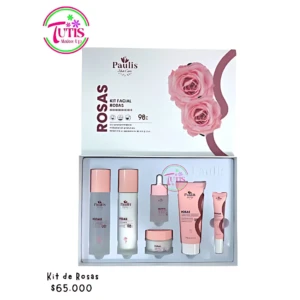 Kit Facial Extracto de Rosas Paulis para todo tipo de piel - hidrata profundamente y previene arrugas