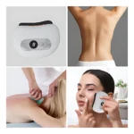 Masajeador Facial Guasha V-85 con microcorriente y control térmico - Tonifica piel firme y relaja tensión muscular en cualquier lugar - Imagen 4