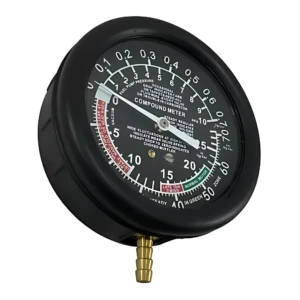 Medidor de presión y vacío de combustible con 9 adaptadores - Diagnostica fugas y fallos en bombas de gasolina