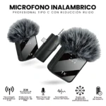 Micrófono Solapa Inalámbrico con Reducción de Ruido - Elimina cables y mejora la calidad del audio en tus presentaciones - Imagen 2