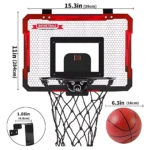 Mini Canasta de Baloncesto Portátil con Marcador Electrónico - Mejora tu precisión de tiro en cualquier espacio - Imagen 2