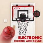 Mini Canasta de Baloncesto Portátil con Marcador Electrónico - Mejora tu precisión de tiro en cualquier espacio - Imagen 4