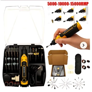 Mini Mototool Inalámbrico 3.6V con 59 accesorios - Realiza reparaciones precisas en espacios reducidos con total comodidad