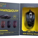 Mouse Gamer Metálico K10 con Sensor 16.000 DPI y RGB - Mejora tu precisión en juegos competitivos