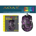Mouse Gamer Metálico K10 con Sensor 16.000 DPI y RGB - Mejora tu precisión en juegos competitivos - Imagen 3