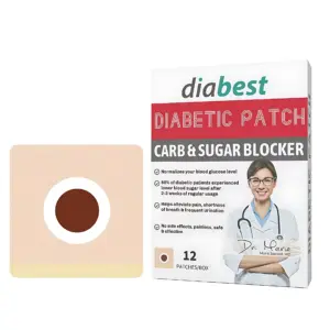 Set x5 Parches Herbales para Diabéticos 12 Unidades - Favorecen el control de glucosa