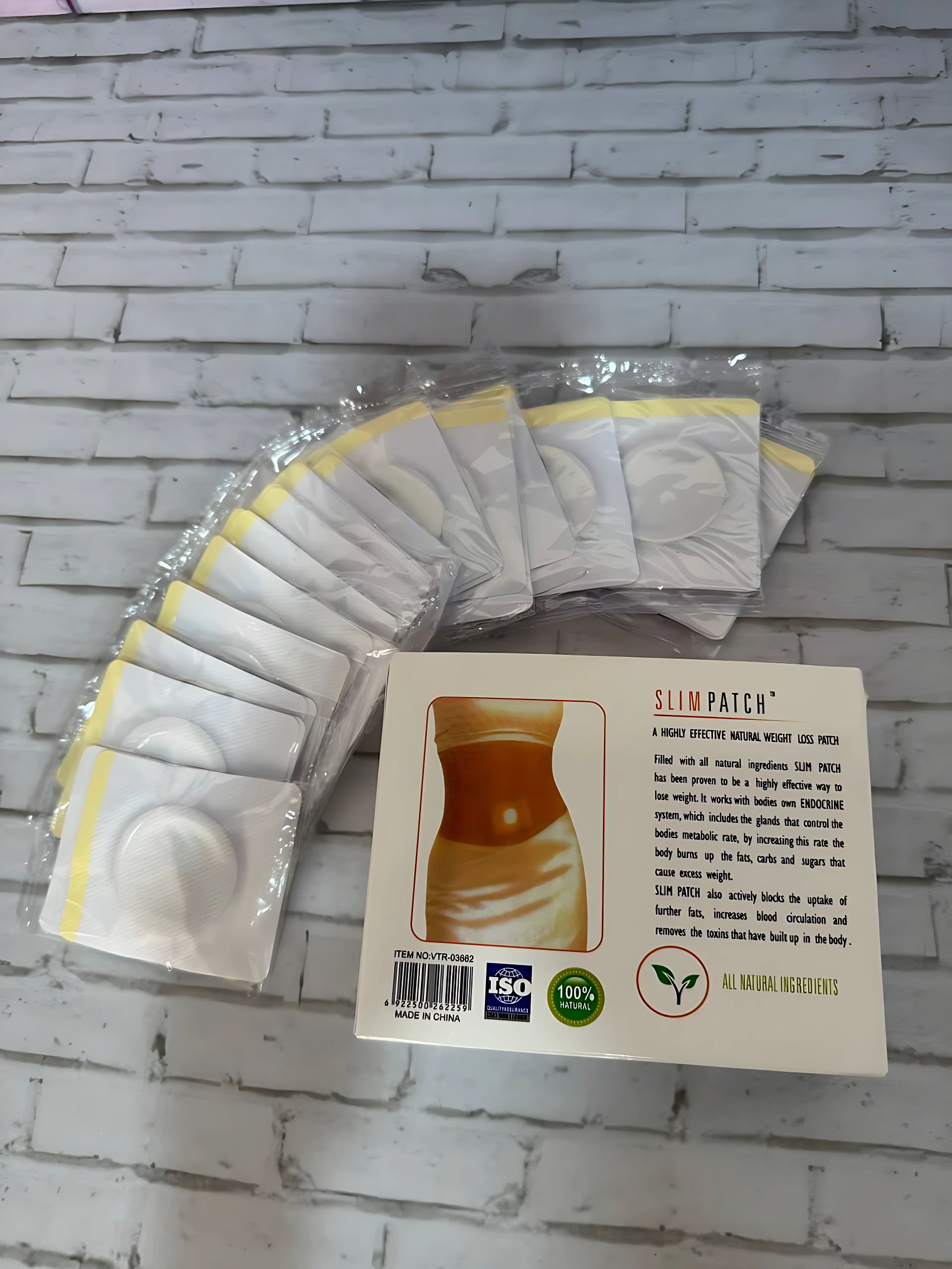 Parches Reductores Corporales Slim Patch