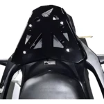 Parrilla trasera de acero inoxidable para Honda XRE 190 y XRL 190 - protege baúl y equipaje sin dañar carrocería - Imagen 2