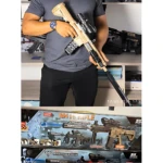 Pistola de Hidrogel Réplica M416 Táctica Realista - Disfruta de juegos de rol seguros con precisión y diversión