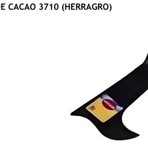 Podador de cacao 3710 sin cable, herramienta negra con mango ergonómico y hoja curva para poda precisa en fincas.