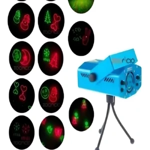 Proyector Láser de Figuras con Trípode - Transforma tu espacio en fiesta inolvidable