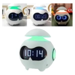 Reloj despertador digital con luz nocturna para niños y estudiantes - Ilumina tu habitación sin despertar a tu pareja - Imagen 3