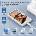 Selfie Pantalla con luz ajustable y rotación 180 grados - Captura selfies perfectos con iluminación controlada - Imagen 5