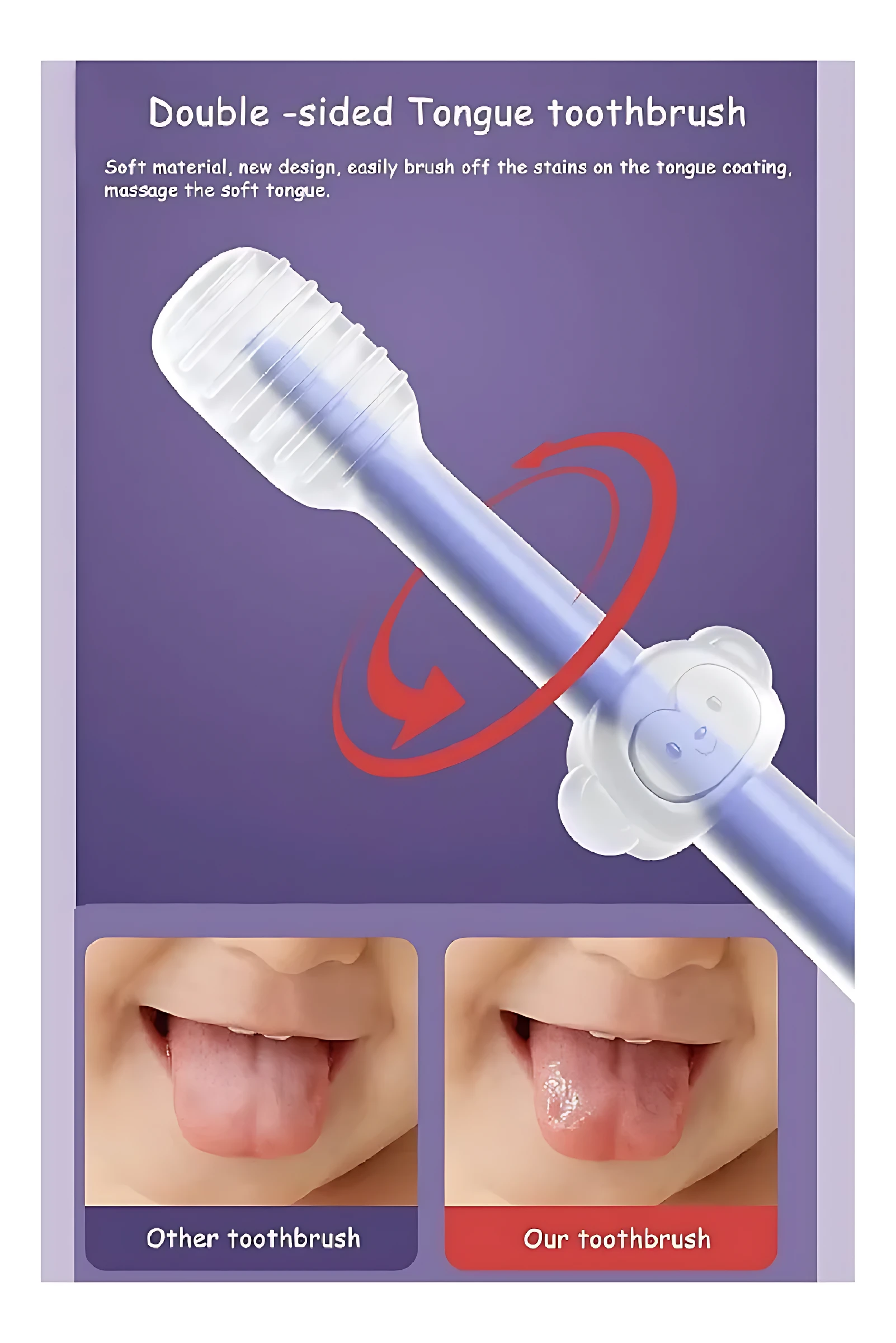 Set x3 Cepillo Dedal de Silicona para Bebé - Limpia encías y alivia dentición - Imagen 8
