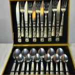 Set de Cubiertos de Acero Inoxidable de Lujo - Viste la mesa con estilo formal - Imagen 3