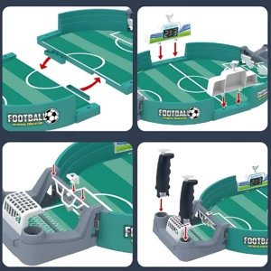 Tablero de Fútbol con Marcador Digital y Palancas - Disfruta de partidos competitivos en familia